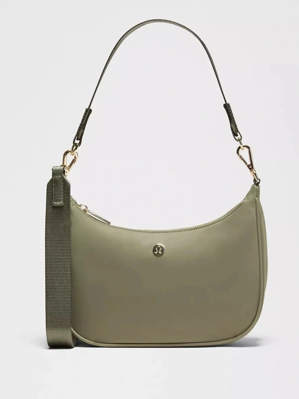 lululemon athletica Olive Green Shoulder Bag